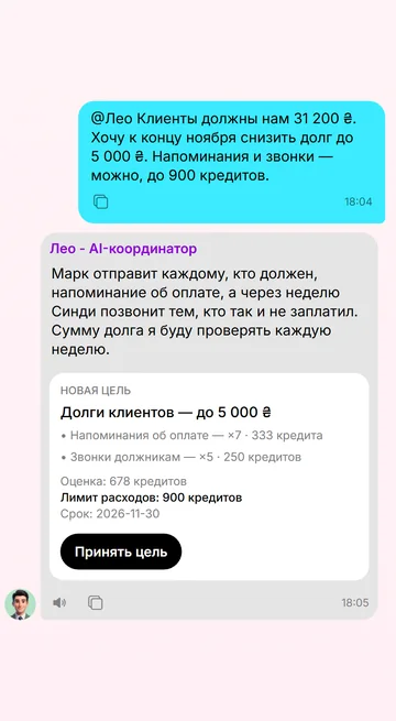 Цель — это контракт: показатель, срок, оценка и лимит расходов